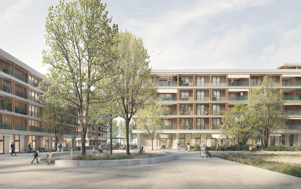 le rolliet nouveau quartier plan les ouates cherpines
