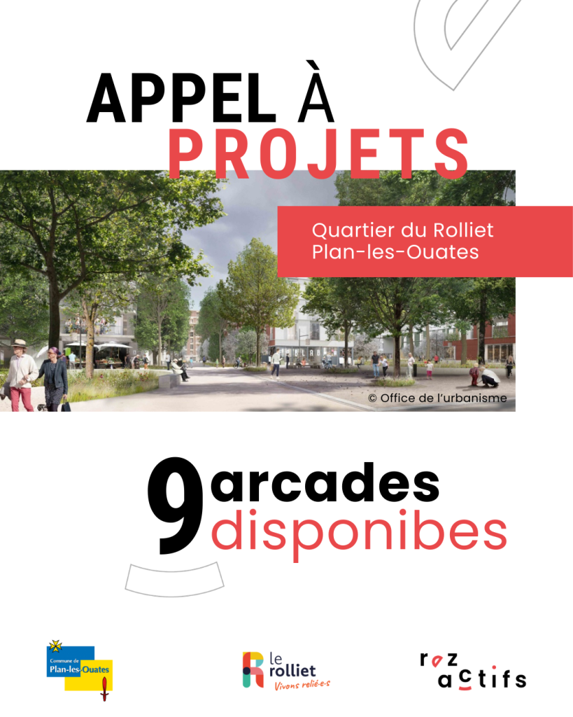 Appel à Projet pour le Quartier du Rolliet à Plan les Ouates